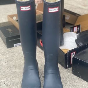 Hunter rain boots
